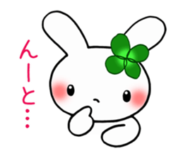 Happy Rabbit's daily life sticker #9493581