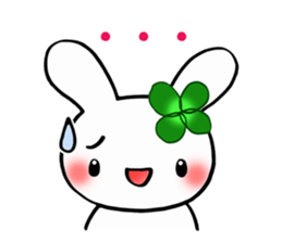 Happy Rabbit's daily life sticker #9493582