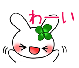 Happy Rabbit's daily life sticker #9493583