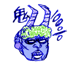 Demon of Japan sticker #9493639