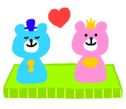 BEAR couple !! 2 sticker #9493684
