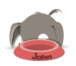 Puppy John sticker #9494741