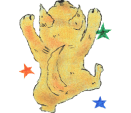 unwind dog and cat sticker #9495219