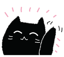 Feeling of a black cat 2. sticker #9496259
