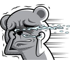 Drama White Bear sticker #9496483