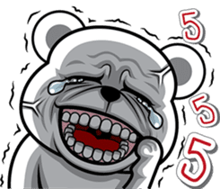 Drama White Bear sticker #9496502