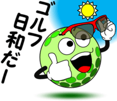 Golf of meeting 2 sticker #9497005