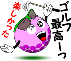 Golf of meeting 2 sticker #9497008