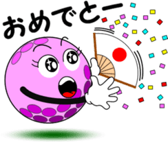 Golf of meeting 2 sticker #9497013