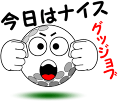 Golf of meeting 2 sticker #9497014