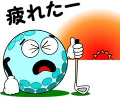 Golf of meeting 2 sticker #9497015