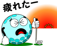 Golf of meeting 2 sticker #9497015