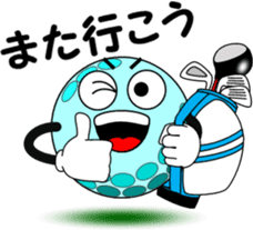 Golf of meeting 2 sticker #9497020