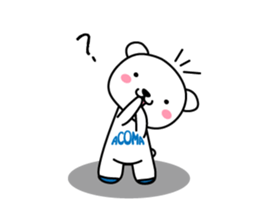 ACOMA Bear Sticker Second edition sticker #9497030