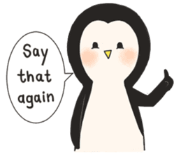 Bipolar Penguin & Moody Walrus (Eng.ver) sticker #9497474