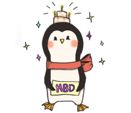 Bipolar Penguin & Moody Walrus (Eng.ver) sticker #9497476