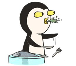 Bipolar Penguin & Moody Walrus (Eng.ver) sticker #9497484