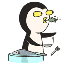 Bipolar Penguin & Moody Walrus (Eng.ver) sticker #9497484