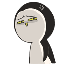 Bipolar Penguin & Moody Walrus (Eng.ver) sticker #9497487