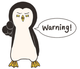 Bipolar Penguin & Moody Walrus (Eng.ver) sticker #9497488