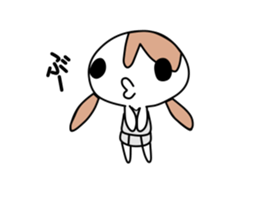 Female junior high school student sticker #9497665