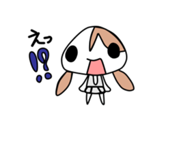 Female junior high school student sticker #9497667