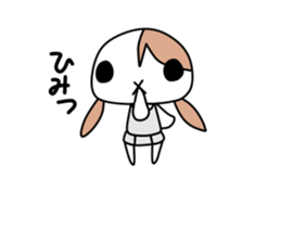 Female junior high school student sticker #9497668