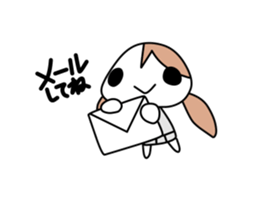 Female junior high school student sticker #9497677