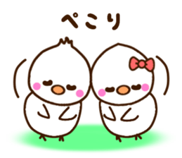 Hinachan annd Mukuchan sticker #9499981