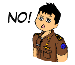 Praja Browny Boy sticker #9500227