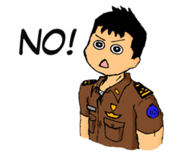 Praja Browny Boy sticker #9500227