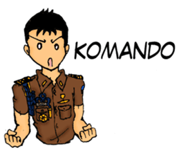 Praja Browny Boy sticker #9500232