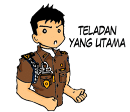 Praja Browny Boy sticker #9500233