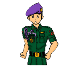 Praja Browny Boy sticker #9500234