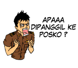 Praja Browny Boy sticker #9500235