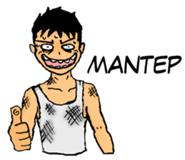 Praja Browny Boy sticker #9500236