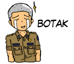 Praja Browny Boy sticker #9500237