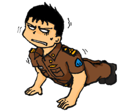 Praja Browny Boy sticker #9500239