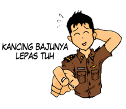 Praja Browny Boy sticker #9500245