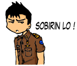 Praja Browny Boy sticker #9500246