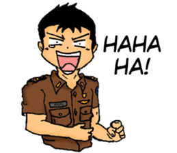 Praja Browny Boy sticker #9500247