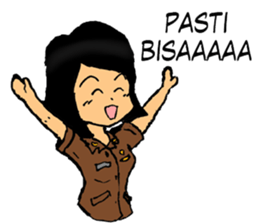 Praja Browny Boy sticker #9500254