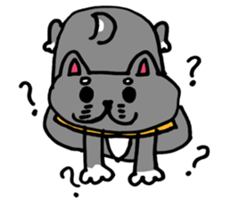 kuroshiba no  kuppy sticker #9500308