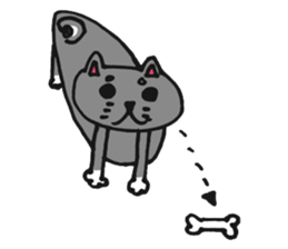 kuroshiba no  kuppy sticker #9500318