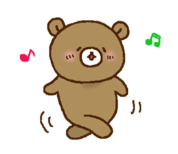 Friendly bear,MIMA and MEMA 3 sticker #9500450