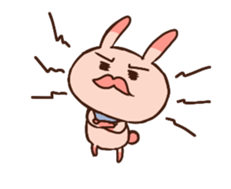 RABBIT or Bear? sticker #9500505