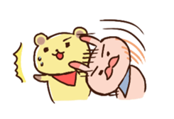 RABBIT or Bear? sticker #9500508