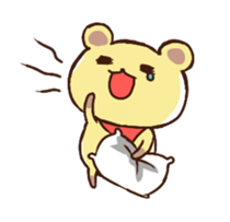 RABBIT or Bear? sticker #9500513