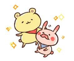 RABBIT or Bear? sticker #9500514