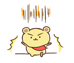 RABBIT or Bear? sticker #9500516